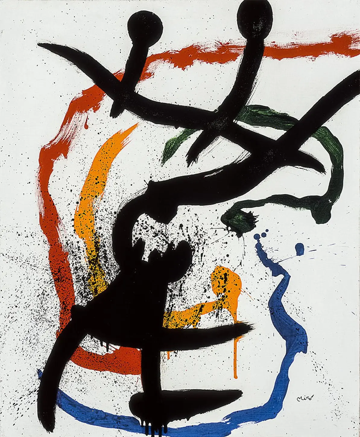 Learn the art of depicting feelings from Miró