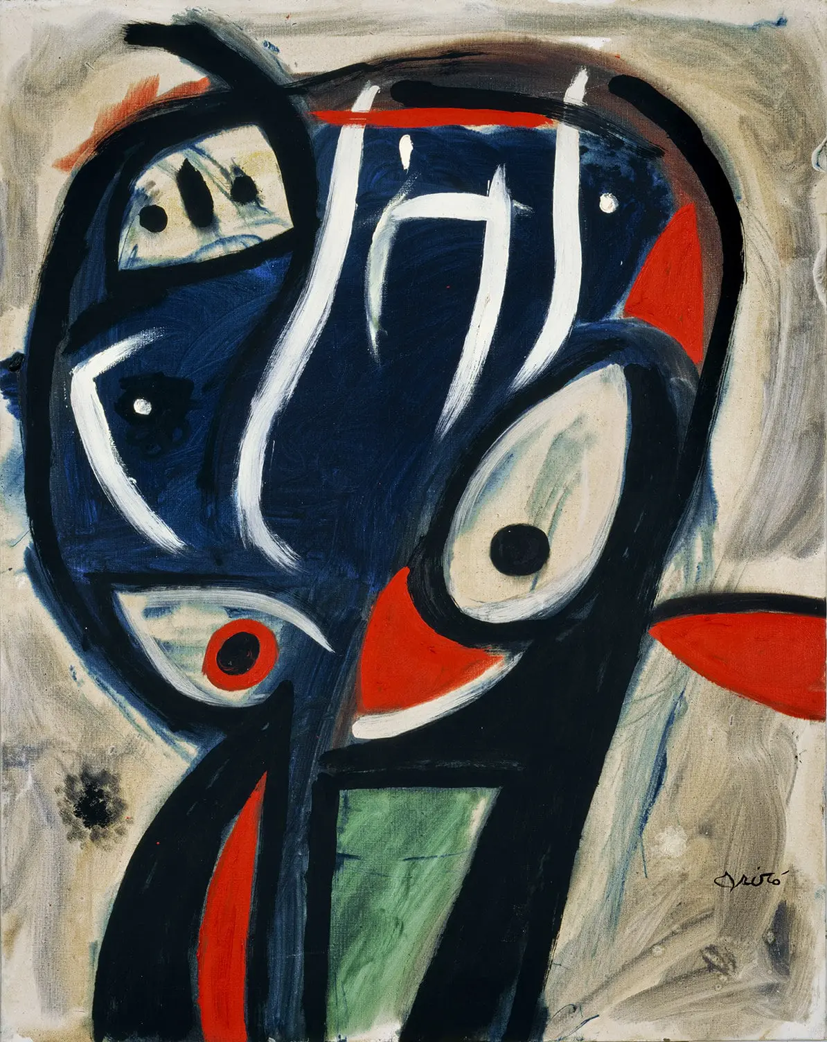 Miró's fantastical beings Create a character with whatever you have to hand