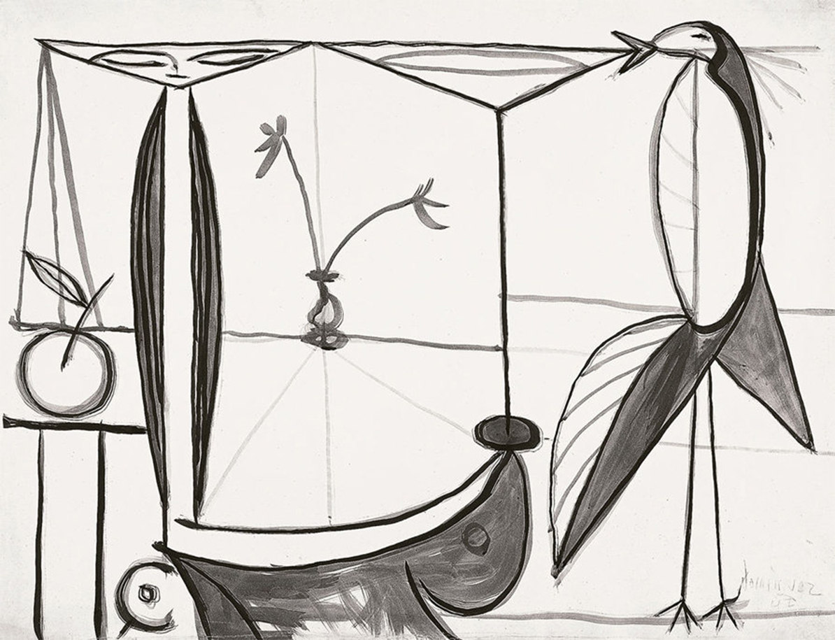 After Surrealism, the return of schematic figurative art We reveal the enigma that lies behind this scene