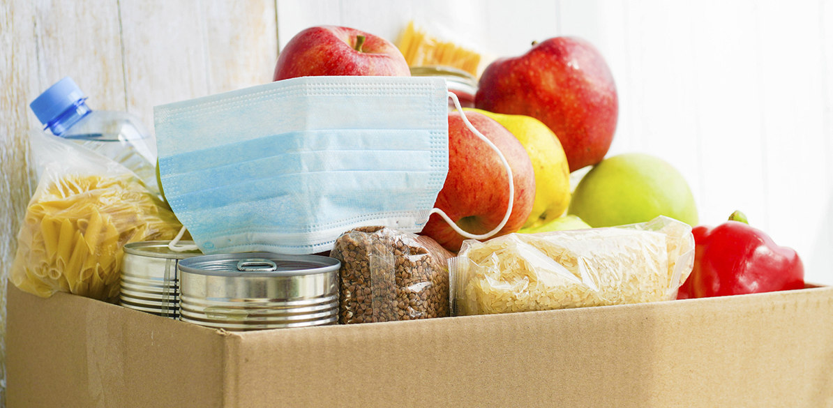 The right to food We support initiatives to support people without resources