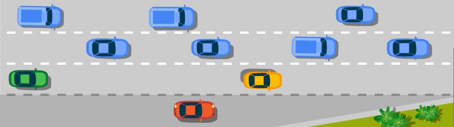 Cómo incorporarse a una vía con tráfico