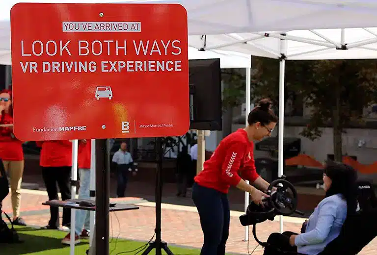 Look Both Ways he aim of the campaign is to engage people in changing their behavior on the roads.