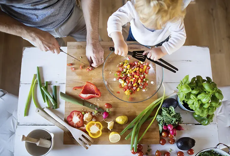 Recetas para comer mejor y compartir tiempo en familia