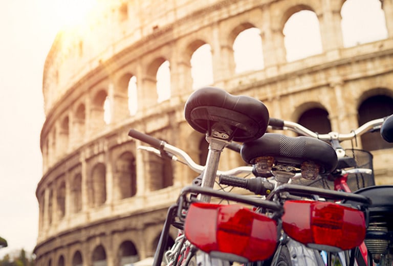 Roma en bici: Guía para pequeños viajeros