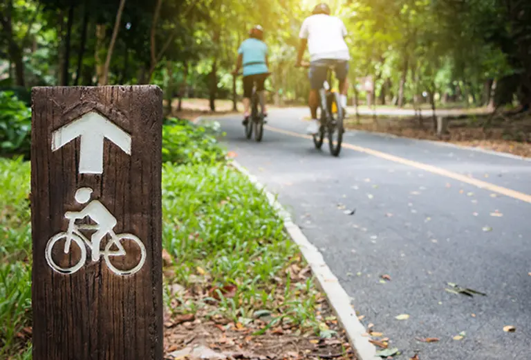 De turismo por el carril bici