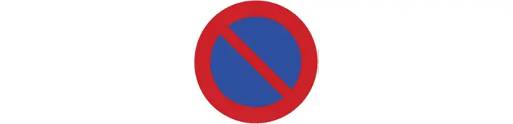 Estacionamiento prohibido