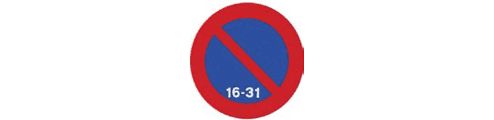 Estacionamiento prohibido la segunda quincena