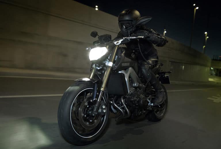 Night driving: Motorcycle precautions