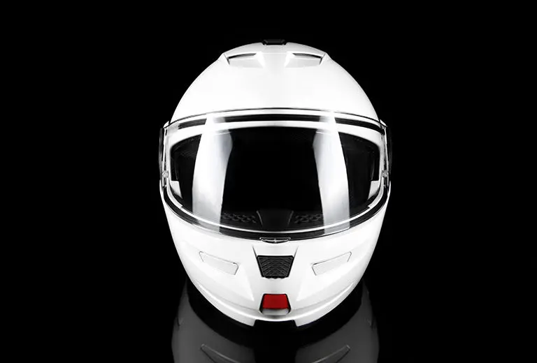 The helmet visor