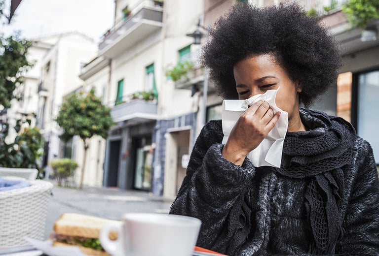 Rhinitis, sinusitis and their interference with driving