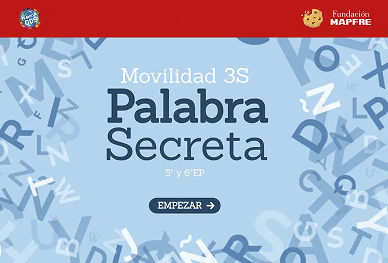 Minijuego de movilidad 3S - Palabra secreta (5º y 6º EP)