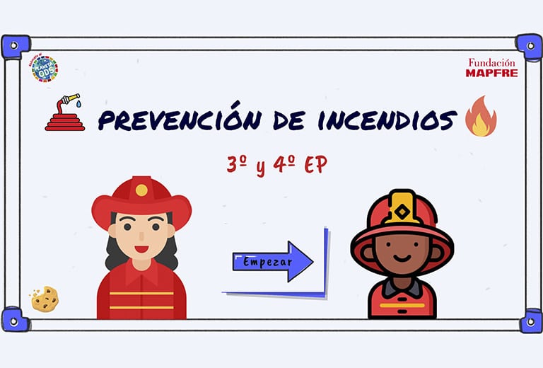 Minijuego de prevención de incendios (3º y 4º EP)