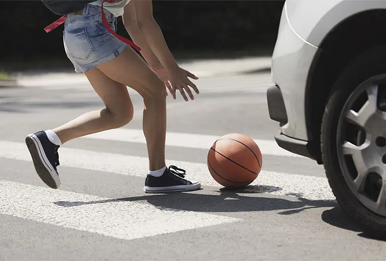 Autonomous emergency braking involving pedestrians