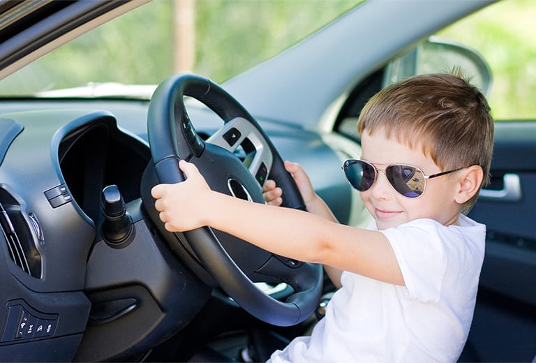 Importance of the car when traveling with children