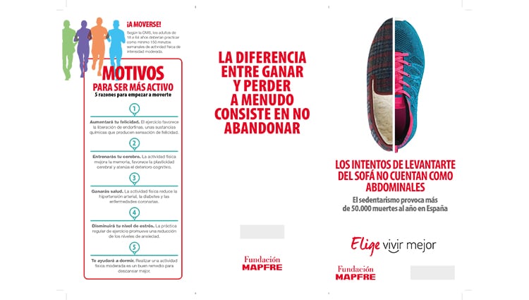 Tríptico elige Vivir Mejor - Deporte