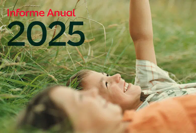 Portada del informe anual de resultados 2025 de Fundación Mapfre