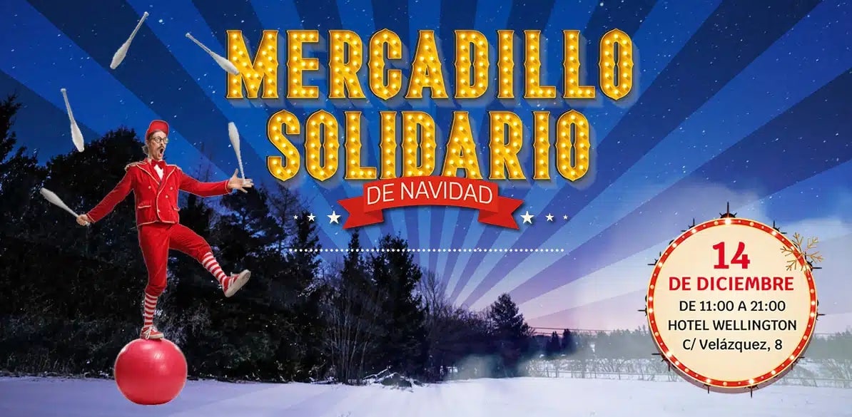 Cartel del Mercadillo Solidario