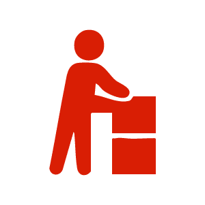 Icono que representa el término organizar