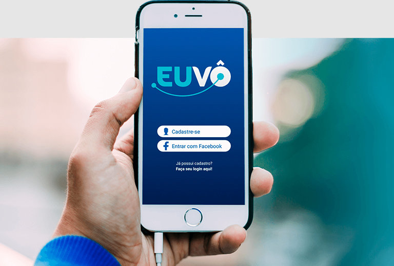 Eu Vô Solución de movilidad, que ofrece autonomía a las personas con movilidad reducida y mayores de 60 años, a través de servicios de transporte asequibles y seguros con opción de acompañamiento