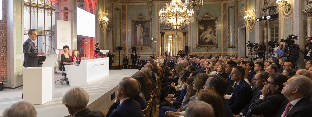 Acto de entrega de los Premios Fundación Mapfre.