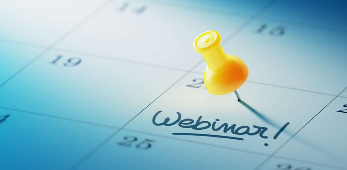 Webinars Formación allá donde tú estés
