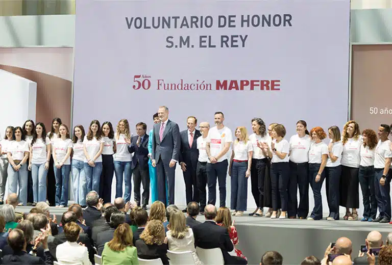 El Rey preside el 50º aniversario de Fundación MAPFRE y destaca su contribución a la educación, la investigación y la cultura