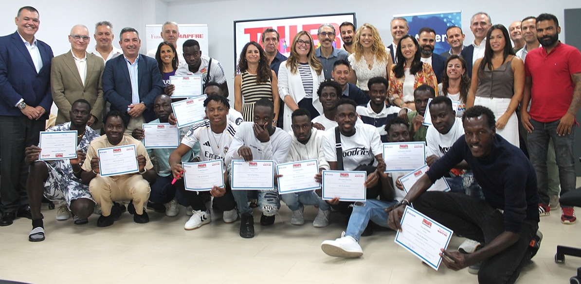 Imagen de los asistentes al taller de aprendices