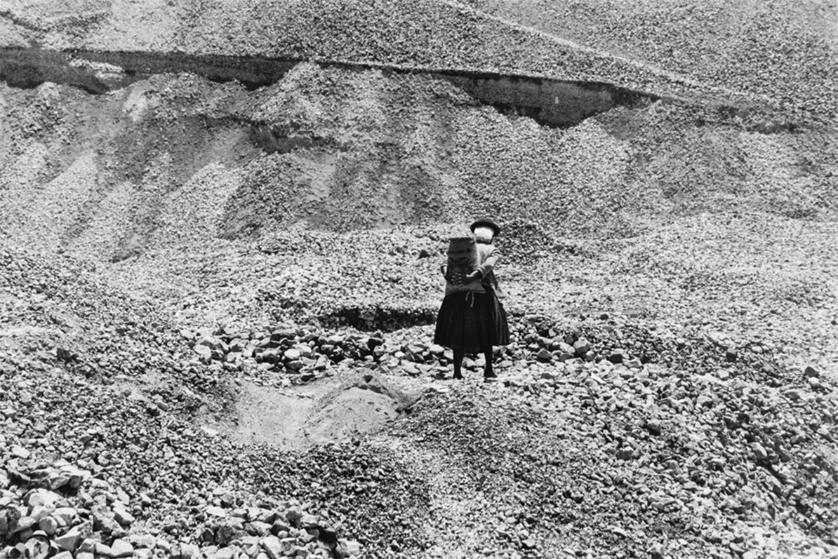 La mina de piedras, Bolivia, 1971