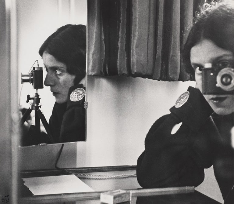 Ilse Bing Self-portrait with Leica, 1931