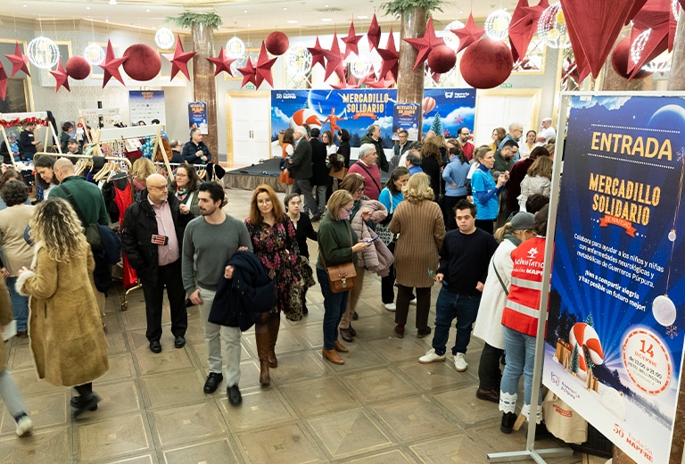 La Rifa, un gran éxito en nuestro Mercadillo Solidario