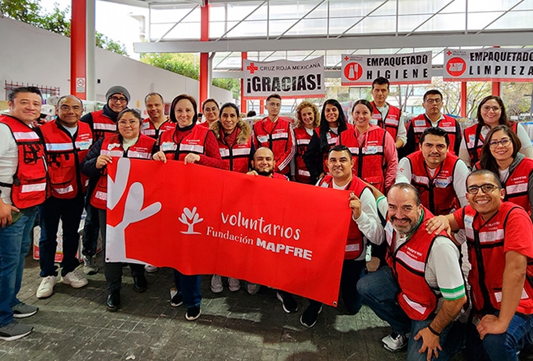Los voluntarios de México ganan el Premio Voluntariado 2023